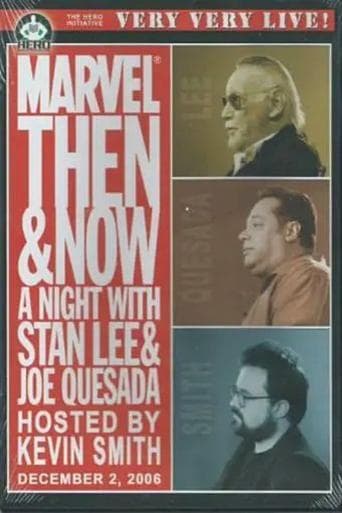 Movie poster for Marvel Then and Now: An Evening with Stan Lee and Joe Quesada