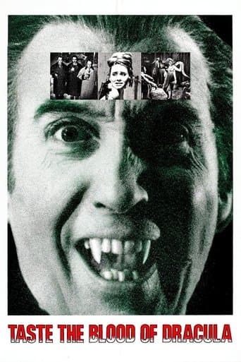Movie poster for Taste the Blood of Dracula