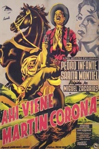 Movie poster for Ahí viene Martín Corona