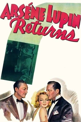 Movie poster for Arsène Lupin Returns