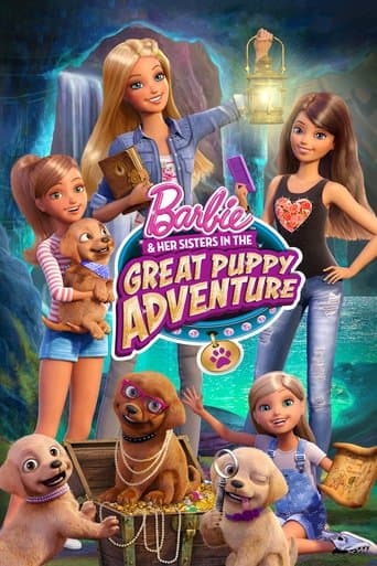 Movie poster for Barbie & Her Sisters in the Great Puppy Adventure