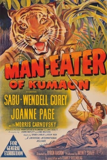 Movie poster for Man-Eater of Kumaon