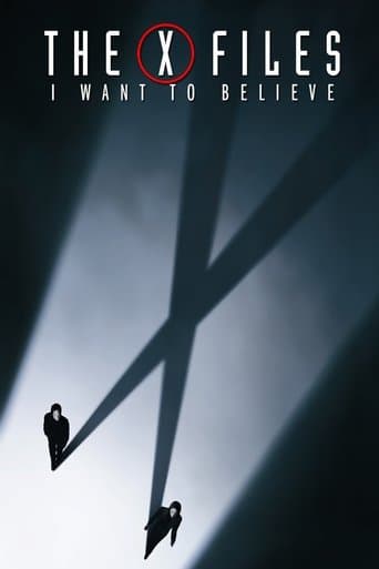 Movie poster for The X Files: I Want to Believe