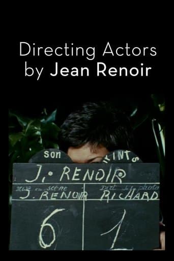 Movie poster for Directing Actors by Jean Renoir