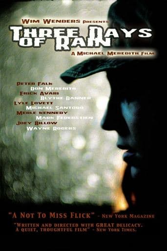Movie poster for Three Days of Rain
