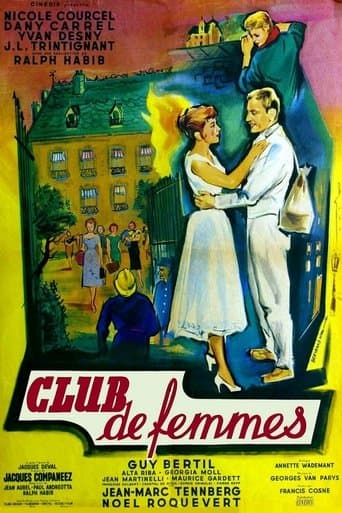 Movie poster for Club of Women
