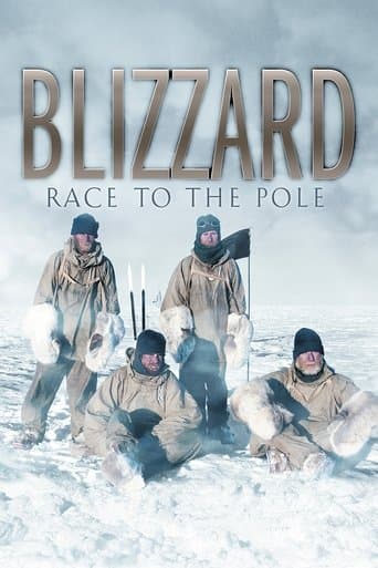 Movie poster for Blizzard: Race to the Pole