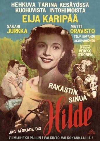 Movie poster for Rakastin sinua, Hilde