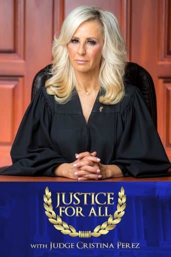 Movie poster for Justice for All with Judge Cristina Perez
