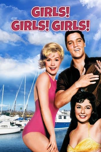 Movie poster for Girls! Girls! Girls!