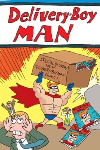 Movie poster for The Adventures of Delivery-Boy Man