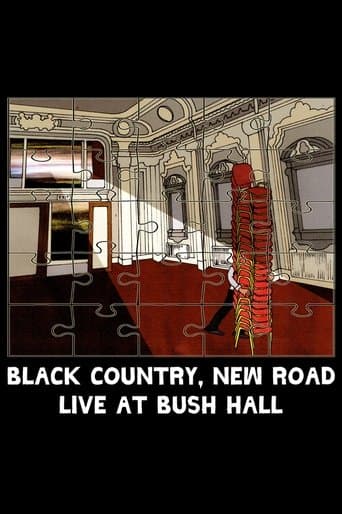 Movie poster for Black Country, New Road - “Live at Bush Hall”