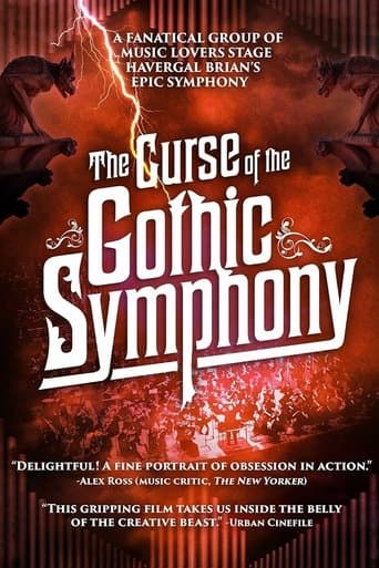 Movie poster for The Curse of the Gothic Symphony