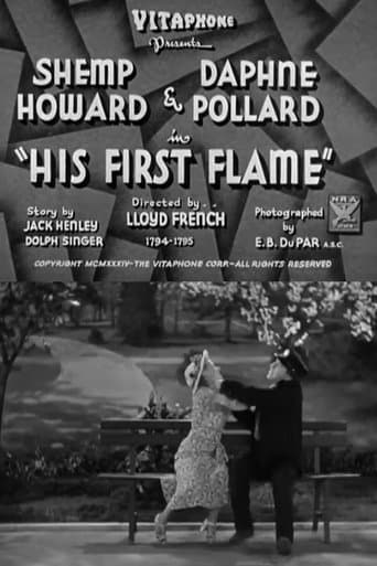 Movie poster for His First Flame