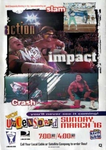 Movie poster for WCW Uncensored 1997