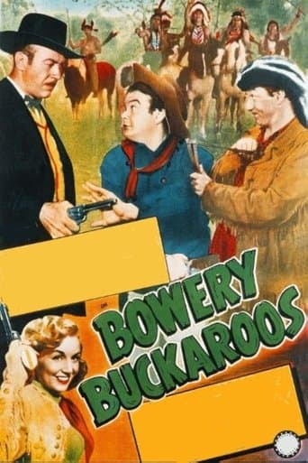 Movie poster for Bowery Buckaroos