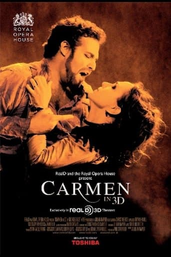 Movie poster for Carmen in 3D