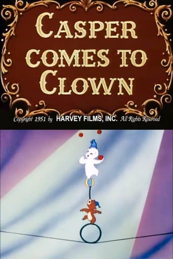 Movie poster for Casper Comes to Clown