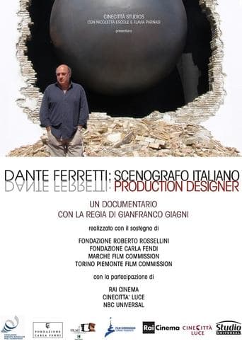 Movie poster for Dante Ferretti: Production Designer