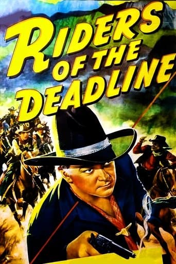 Movie poster for Riders of the Deadline