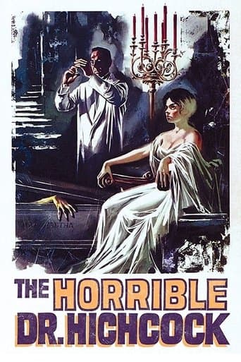 Movie poster for The Horrible Dr. Hichcock