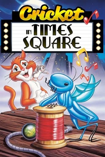 Movie poster for A Cricket in Times Square