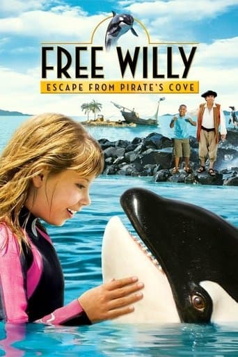 Movie poster for Free Willy: Escape from Pirate's Cove