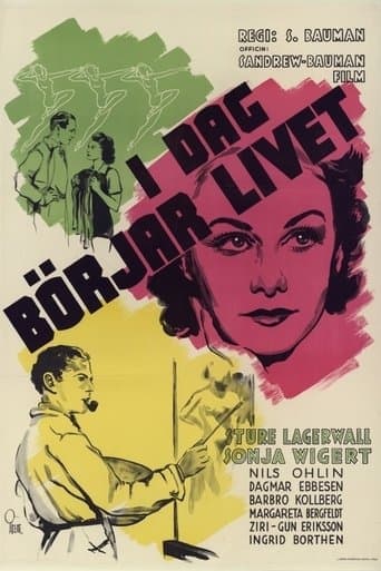 Movie poster for I dag börjar livet