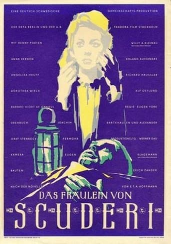 Movie poster for The Young Woman of Scuderi