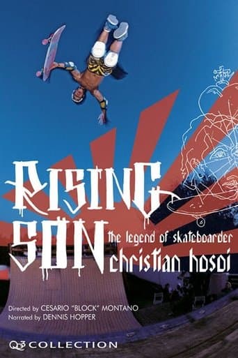 Movie poster for Rising Son: The Legend of Skateboarder Christian Hosoi