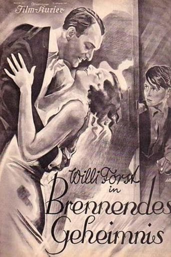Movie poster for The Burning Secret