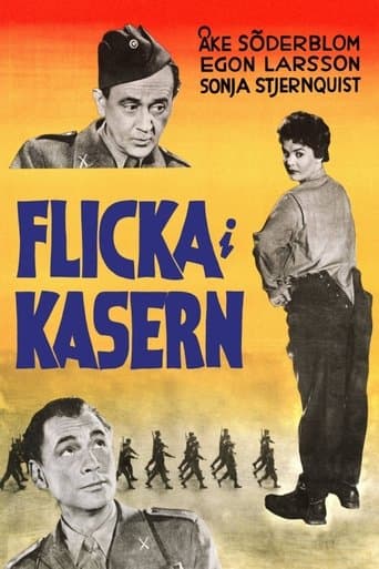Movie poster for Flicka i kasern