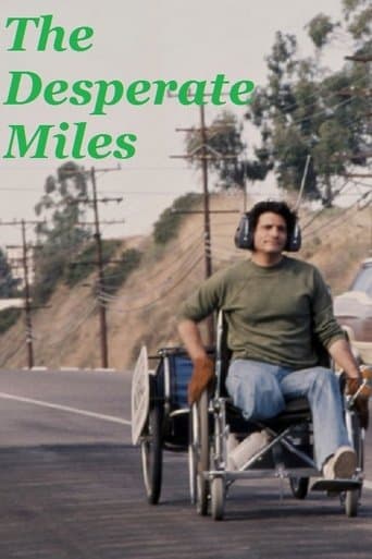 Movie poster for The Desperate Miles