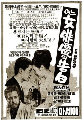 Movie poster for Confession of an Actress