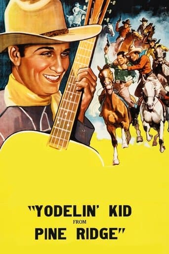 Movie poster for Yodelin' Kid from Pine Ridge