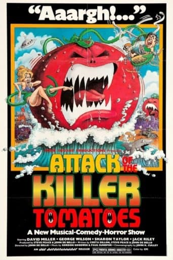 Movie poster for Attack of the Killer Tomatoes!