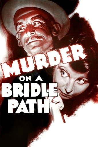 Movie poster for Murder on a Bridle Path
