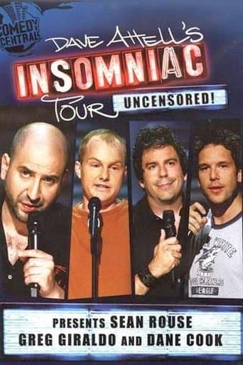 Movie poster for Dave Attell's Insomniac Tour: Uncensored!