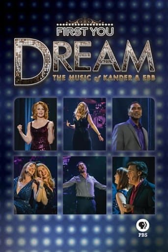Movie poster for First You Dream: The Music of Kander & Ebb