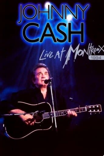 Movie poster for Johnny Cash: Live at Montreux 1994