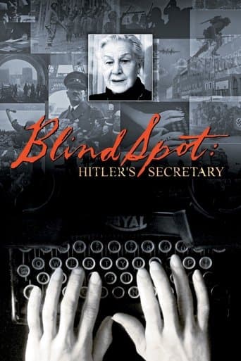 Movie poster for Blind Spot: Hitler's Secretary