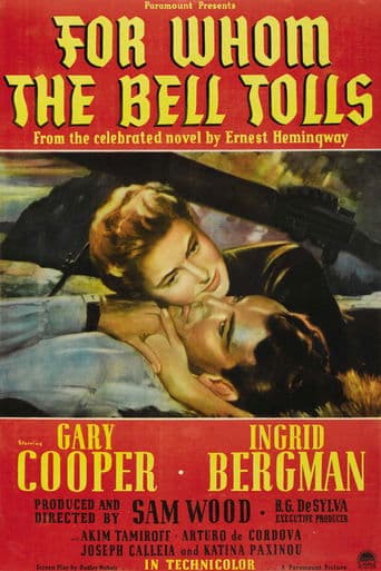 Movie poster for For Whom the Bell Tolls