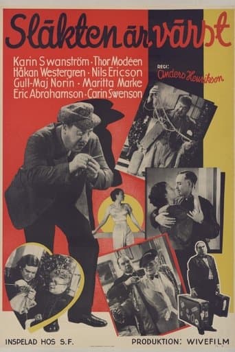 Movie poster for Släkten är värst
