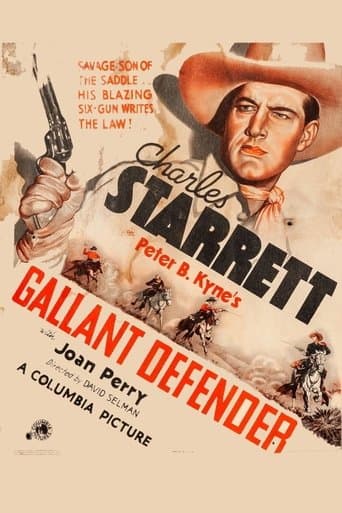 Movie poster for Gallant Defender