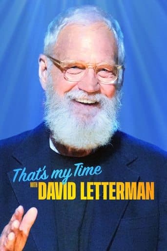 Movie poster for That’s My Time with David Letterman