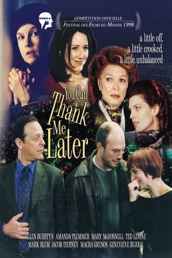 Movie poster for You Can Thank Me Later