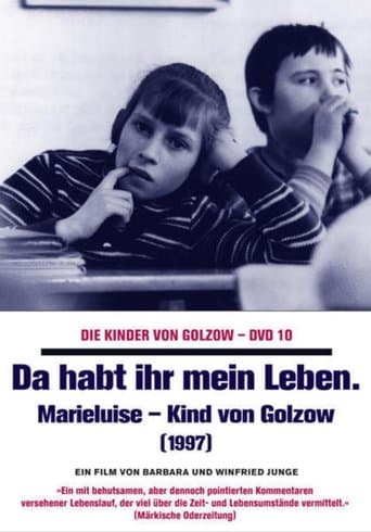 Movie poster for Da habt ihr mein Leben - Marieluise, Kind von Golzow