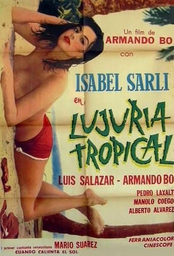 Movie poster for Lujuria tropical