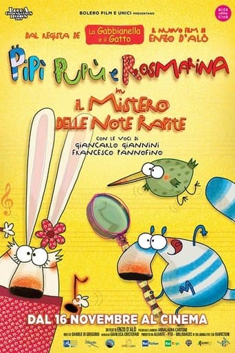Movie poster for Pipi, Pupu & Rosemary: The Mystery of the Stolen Notes