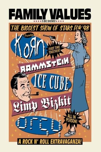 Movie poster for Family Values Tour '98